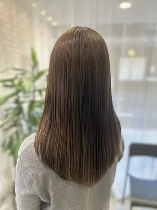 セミロング カラー patou烏丸所属・🤎オリーブカラー× パーマ特化💫森口のヘアスタイル