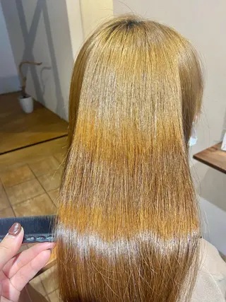 ミディアム ayumi🦖/ ブリーチカラーのヘアスタイル