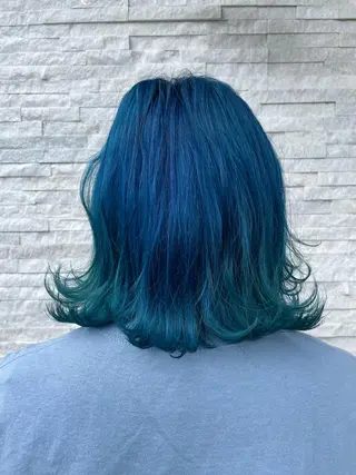 セミロング カラー 🌸小掛🌸 豊橋外国人風カラーのヘアスタイル