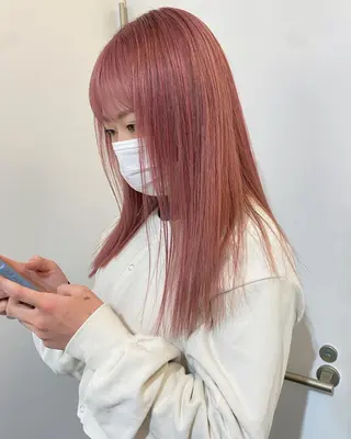 ロング ୨୧柔らかいカラー nozomi ୨୧のヘアスタイル