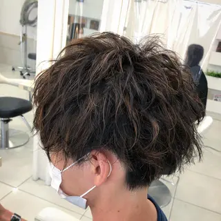 カラー メンズ ✨️ツヤ髪✨️ 💫髪質改善💫間宮のヘアスタイル