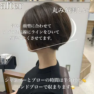 ショート ショート、ボブ特化 長島智彦のヘアスタイル