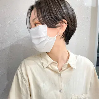 ショート 🎗️comoda 神戸三宮 髪質改善のヘアスタイル