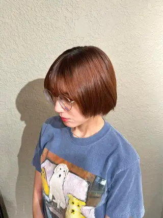 ショート カラー 💖梅田レイヤー💖 副店長Tsubasaのヘアスタイル