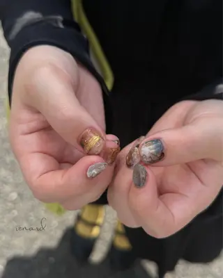 ショート renard nailのネイルデザイン