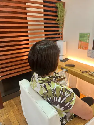 ショート カラー 大瀬敬子 透明感カラー🫧のヘアスタイル