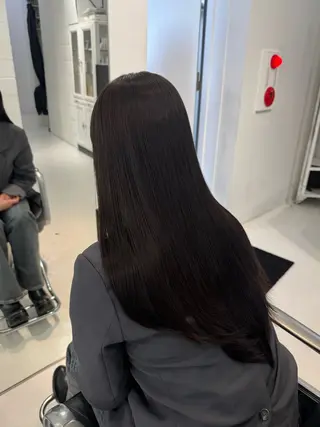 ロング カラー 原宿 ツヤカラー🫧 ちり🍎のヘアスタイル