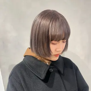 ショート カラー デザインカラー/パー マ🦖外岡咲希🦖のヘアスタイル