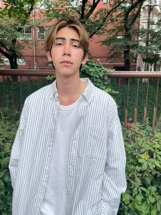 ショート メンズ パーマ CEINE+ officialのヘアスタイル