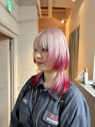 ミディアム カラー 🩵似合わせカット SEIRA🩵のヘアスタイル