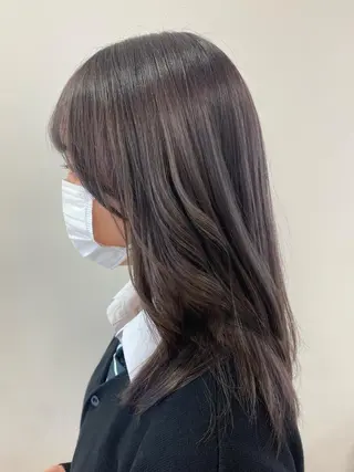 セミロング 個性派/ブリーチ *ほのかのヘアスタイル