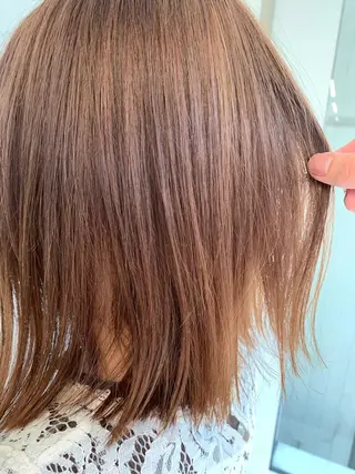 ミディアム カラー サイドバング 🇰🇷沼田　拓斗のヘアスタイル