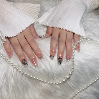 ネイル ☁️Minmin Tsuki💙🩵のネイルデザイン