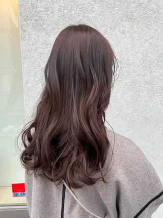 セミロング カラー 【スタイリスト】此木 裕菜のヘアスタイル