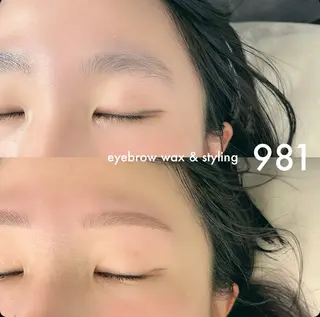 アイブロウ 981所属・981 KURUMIのマツエク・マツパデザイン