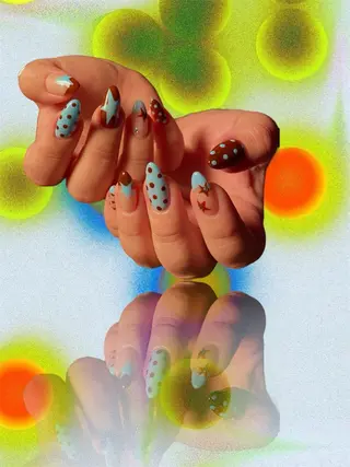 ネイル NICO nail　三軒茶屋店　ネイル＆アイラッシュ所属・oichan 𖦹°‧のネイルデザイン