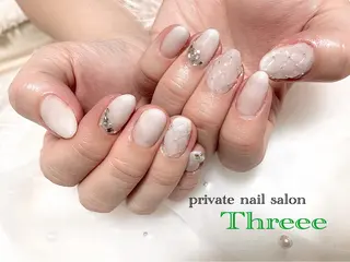 ネイル Nail salon - Threee　-のネイルデザイン