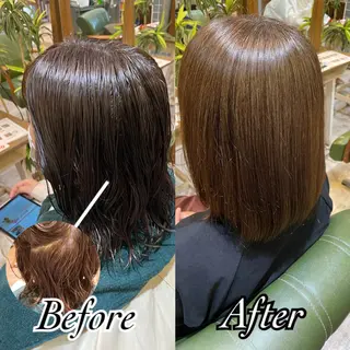 ミディアム 🦋ふくい あやの🦋のヘアスタイル