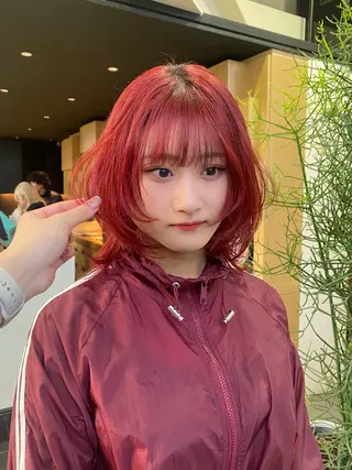 ミディアム カラー 【hotpepper 移行中】 hinaのヘアスタイル