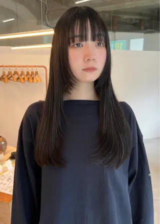 ロング the hinc所属・miyu /大阪 /レイヤーカットのヘアスタイル