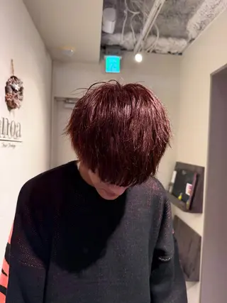 カラー 💞Yuu/艶髪/ 韓国ヘア🇰🇷♡のヘアスタイル