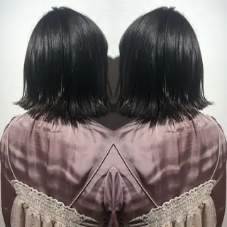 ミディアム カラー ♡美髪•艶髪♡砂川 なつきのヘアスタイル