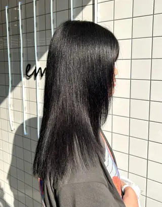 ロング カラー ちょめ/八王子 ZEST emuのヘアスタイル