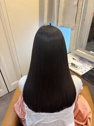 セミロング 栗林 茉那のヘアスタイル