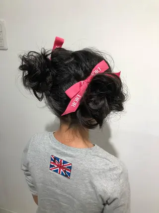 ヘアアレンジ laera 佐藤のヘアスタイル