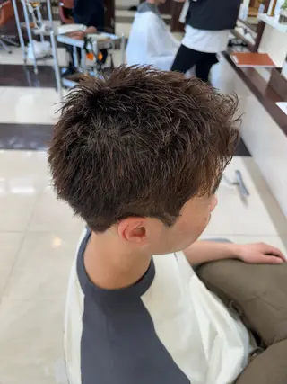 ショート カラー パーマ メンズ 毎月230人担当/ メンズヘア/清和武虎のヘアスタイル