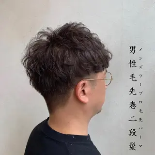 ショート パーマ メンズ メンズ指名多数!! SiLO 田島のヘアスタイル