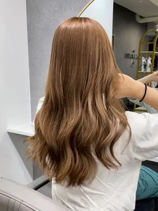 ロング senjyu GINZA所属・バレイヤージュ/ハイ ライト/庄司鉄平のヘアスタイル