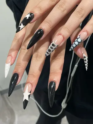 ネイル IROHA NAIL Kurumi🪽🫧のネイルデザイン