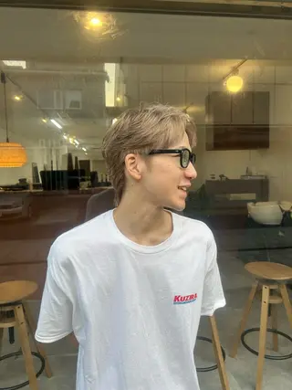 ショート カラー メンズ ARATA / tap/県庁近くのヘアスタイル