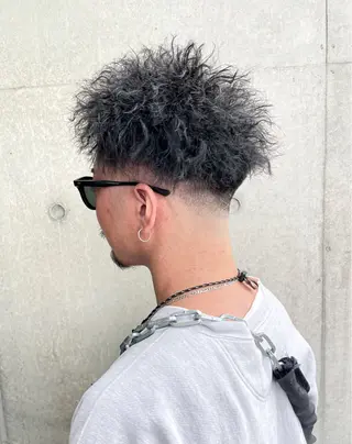 パーマ メンズ 森本裕/オーナー/ スパイラルパーマのヘアスタイル