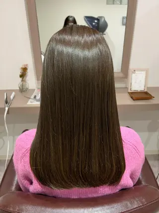 ロング 井上 美春のヘアスタイル