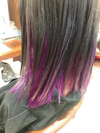 ミディアム カラー 大阪長居🌱野見山 卓也のヘアスタイル