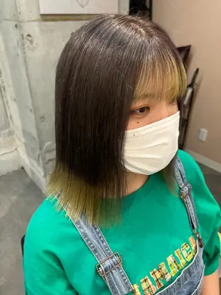 ミディアム カラー Ayaka🩰🎀 ガーリー/暖色♡のヘアスタイル