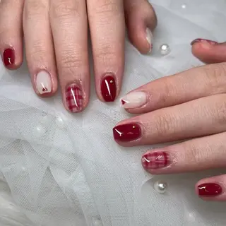 ネイル tener 🖤yua🖤のネイルデザイン
