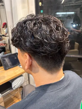 メンズ 圧倒的透明感カラー 福島駅/りなのヘアスタイル