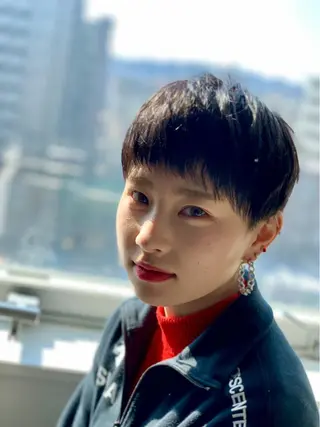 ショート juve. 別府のヘアスタイル