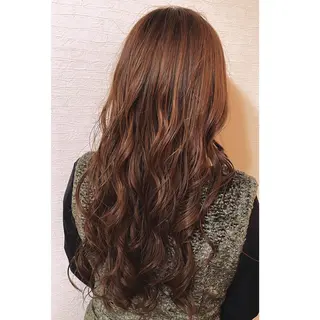 ロング カラー ヘアアレンジ Ange lian所属・Ange lian 🌿お手頃価格サロンのヘアスタイル