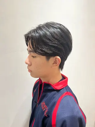 ショート パーマ 竹内 康浩のヘアスタイル