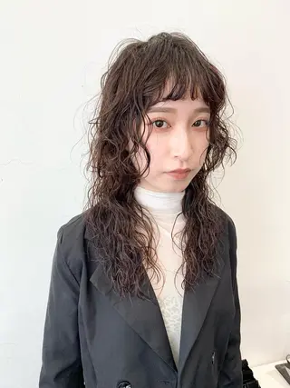 ロング パーマ レイヤーカット/艶髪 ✨💭KIRARIのヘアスタイル