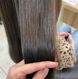 ロング カラー 韓国ヘア／艶カラー minamiのヘアスタイル