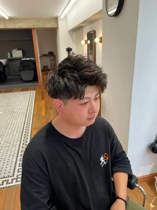 ショート メンズ メンズカット✂️ スキンフェード伊藤陸のヘアスタイル