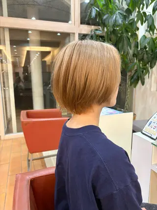 ショート カラー 佐藤 こうがのヘアスタイル
