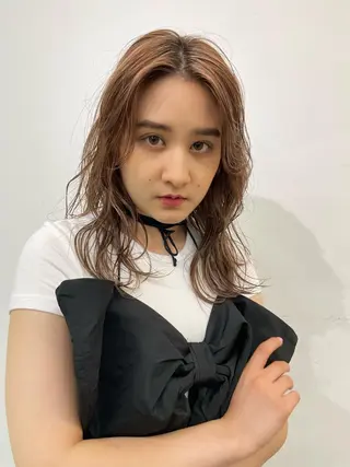 セミロング 岬 弘人のヘアスタイル