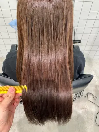 ロング カラー GOTODAY シェアサロン梅田NU茶屋町店所属・髪質改善/艶カラー 縮毛矯正/みほのヘアスタイル