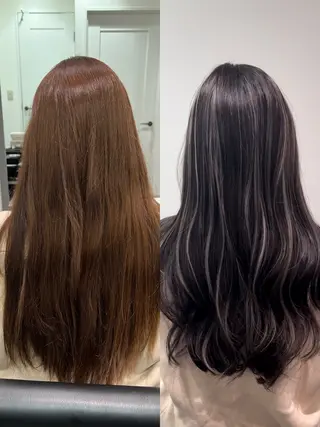 カラー レイヤーカット 早崎太生のヘアスタイル